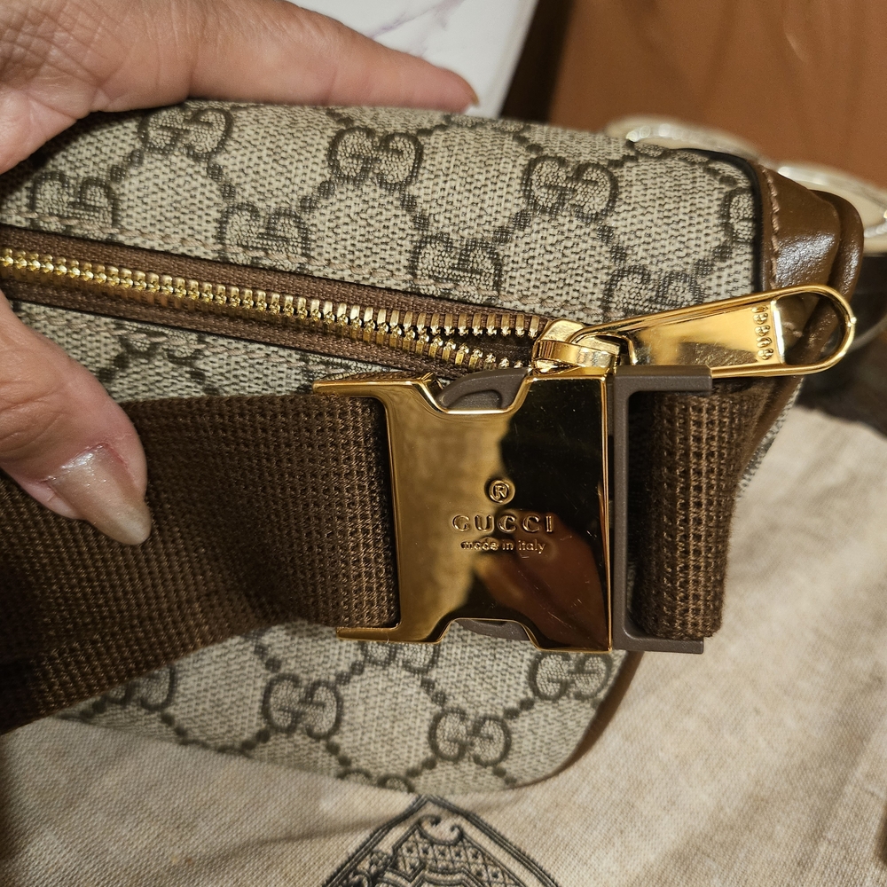 Sold Gucci Brown and Tan Woman Bag - Picture 4 of 10